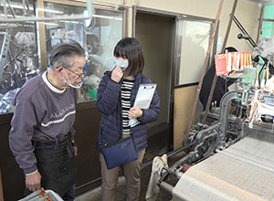 職人さんをたずね糸から綿紬ができるまでを探ろう